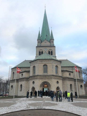 Forpladsen ved Frederikshavn kirke